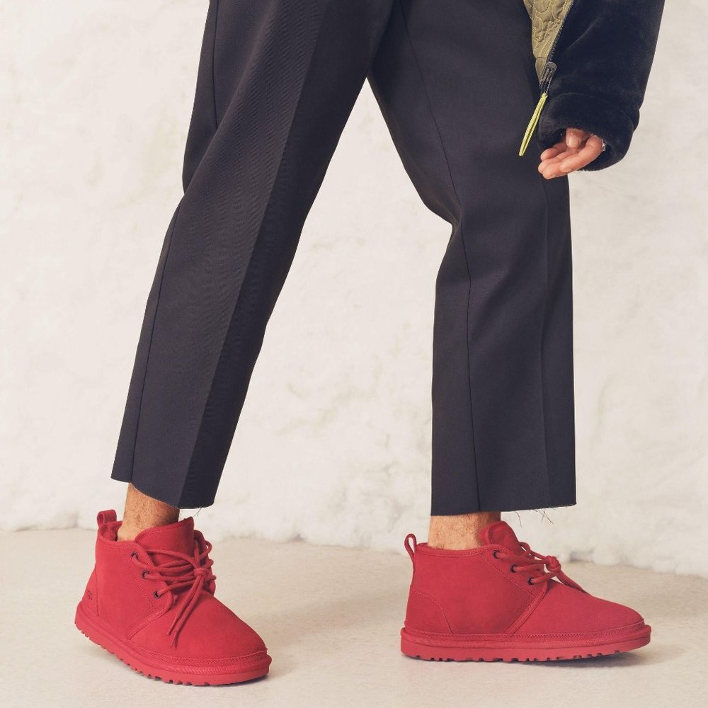 NEW Mens UGG® Neumel Chukka Boot - Samba Red